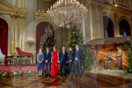 ROYALS - Die belgische Königsfamilie posiert in Brüssel für das traditionelle Weihnachtsfoto