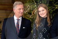 ROYALS - Die belgische Königsfamilie posiert in Brüssel für das traditionelle Weihnachtsfoto