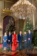ROYALS - Die belgische Königsfamilie posiert in Brüssel für das traditionelle Weihnachtsfoto
