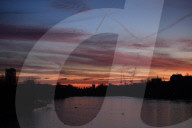 Sunrise in Hyde Park today