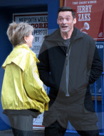PEOPLE - Hugh Jackman nimmt ein Interview für CBS Sunday Morning auf 