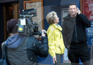 PEOPLE - Hugh Jackman nimmt ein Interview für CBS Sunday Morning auf 