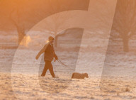 Frosty winter scenes London