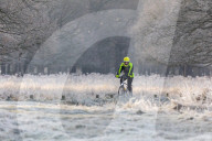 Frosty winter scenes London
