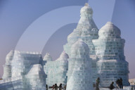 FEATURE -  Vergängliche Kunst - Die Ice-Snow World im chinesischen Harbin