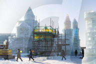 FEATURE -  Vergängliche Kunst - Die Ice-Snow World im chinesischen Harbin