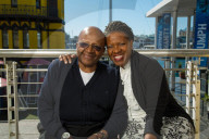 Desmond Tutu and his daughter Mpho Tutu