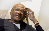 Desmond Tutu and his daughter Mpho Tutu