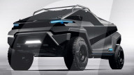 FEATURE - E-Offroader mit ausklappbaren Flügeln mit Solarzellen im Fledermausstil