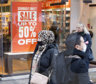 Shoppers out and about in Central London at the Boxing Day Sales, Regent Street, London, Great Britain 
26th December 2021