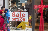 Shoppers out and about in Central London at the Boxing Day Sales, Regent Street, London, Great Britain 
26th December 2021