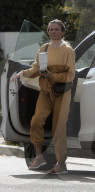 LeAnn Rimes is seen makeup free as she arrive at a friends house in Los Angeles.