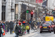 Shoppers West End London. 