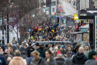 Shoppers West End London. 