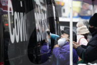 NEWS - Coronavirus: Covid-19 Testzentrum im New Yorker Stadtteil Queens