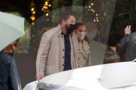 Jennifer Lopez, 52, and Ben Affleck, 49, are seen leaving the Hotel Bel-Air with her 13-year-old twins Emme and Max on Wednesday afternoon.
