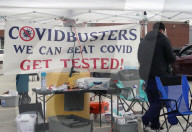 NEWS - Coronavirus:  Covid-Tests in Autos in St. Louis, Missouri