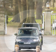 ROYALS - Prinz Andrew auf dem Weg zum Schloss Windsor
