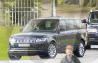 ROYALS - Prinz Andrew auf dem Weg zum Schloss Windsor