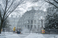 NEWS - Wintersturm trifft Washington