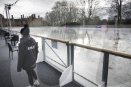 Warm weather melts ice rink
