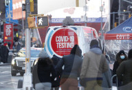 NEWS - Coronavirus: Tests am Times Square in New York City