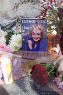 Betty White Memorial on Hollywood Walk of Fame