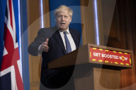 Prime Minister Boris Johnson holds a Covid-19 Press Conference