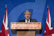 Prime Minister Boris Johnson holds a Covid-19 Press Conference