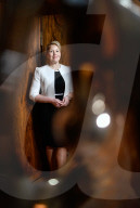 NEWS - Die neue Regierende Bürgermeisterin von Berlin Franziska Giffey in ihrem Büro