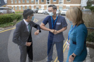 The Chancellor visits Haywards Heath vaccination centre.