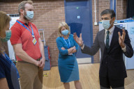 The Chancellor visits Haywards Heath vaccination centre.