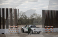 NEWS - USA: Die Arbeiten an der Mauer zur Grenze Mexikos laufen
