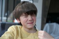 Covid 19 - Pupils Being Selftested Prior To Go Back To School - France