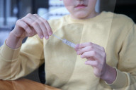 Covid 19 - Pupils Being Selftested Prior To Go Back To School - France