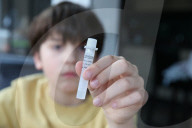 Covid 19 - Pupils Being Selftested Prior To Go Back To School - France