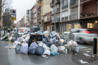 The Garbage Workers' Strike In Catalonia - Spain