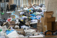 The Garbage Workers' Strike In Catalonia - Spain