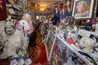 FEATURE - Royal-Superfan Maragaret Tyler sammelt Andenken in ihrem Haus in Wembley, London