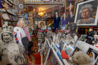 FEATURE - Royal-Superfan Maragaret Tyler sammelt Andenken in ihrem Haus in Wembley, London