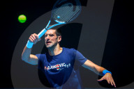 TENNIS - Novak Djokovic trainiert in Melbourne