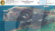 NEWS - Tonga: Luftaufnahmen der Schäden von Unterwasser-Vulkanausbruch 