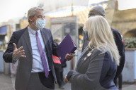 CDL Steve Barclay visits Network Rail at Waterloo Station