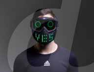 FEATURE - Qudi Gesichtsmaske zeigt Emotionen mit LED-Anzeige  