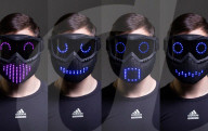 FEATURE - Qudi Gesichtsmaske zeigt Emotionen mit LED-Anzeige  