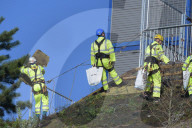 Workers dismantle London’s Marble Arch Mound