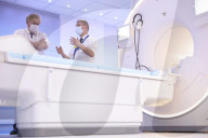 Prime Minister Boris Johnson visits Rutherford Diagnostic Centre