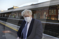 Prime Minister Boris Johnson visits Rutherford Diagnostic Centre