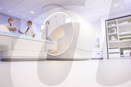 Prime Minister Boris Johnson visits Rutherford Diagnostic Centre