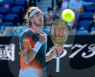 TENNIS - Stefanos Tsitsipas gewinnt Drittrundenspiel am Australian Open